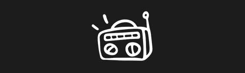 Radio brush stroke preview from Doodle Stamps Vol.3 for Procreate