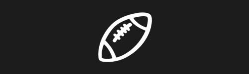 Rugby Ball brush stroke preview from Doodle Stamps Vol.3 for Procreate