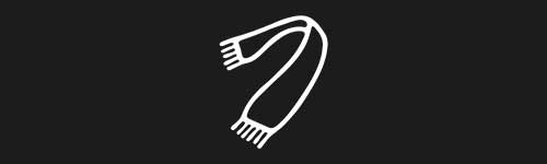 Scarf Long brush stroke preview from Doodle Stamps Vol.3 for Procreate