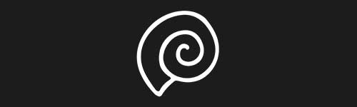 Shell 1 brush stroke preview from Doodle Stamps Vol.3 for Procreate
