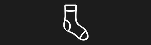 Sock 1 brush stroke preview from Doodle Stamps Vol.3 for Procreate