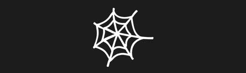 Spider Web 1 brush stroke preview from Doodle Stamps Vol.3 for Procreate