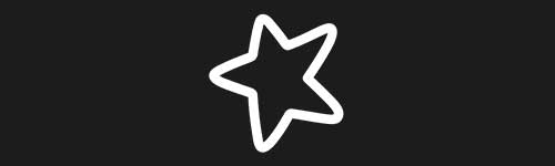 Star Funny brush stroke preview from Doodle Stamps Vol.3 for Procreate