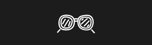 Sunglasses 1 brush stroke preview from Doodle Stamps Vol.3 for Procreate
