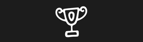 Trophy brush stroke preview from Doodle Stamps Vol.3 for Procreate