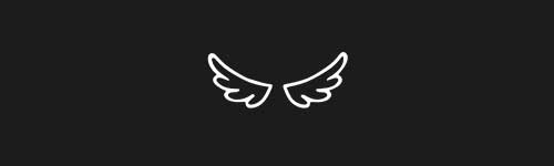 Wings Angel brush stroke preview from Doodle Stamps Vol.3 for Procreate