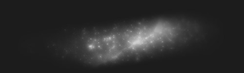 Stellar Sky brush stroke preview from Space Textures for Procreate