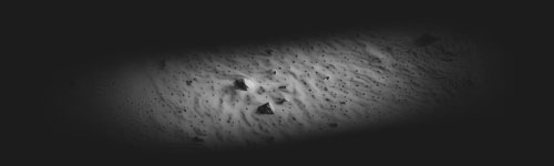 Sand Planet brush stroke preview from Space Textures for Procreate