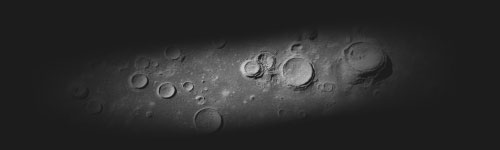 Solar Planet brush stroke preview from Space Textures for Procreate