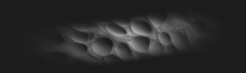 Metal Planet brush stroke preview from Space Textures for Procreate