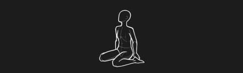 Relaxed Sitting Right brush stroke preview from Women Poses for Procreate