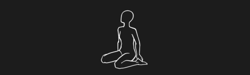 Relaxed Sitting Right Clean brush stroke preview from Women Poses for Procreate