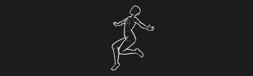 Dance Leap Right brush stroke preview from Women Poses for Procreate