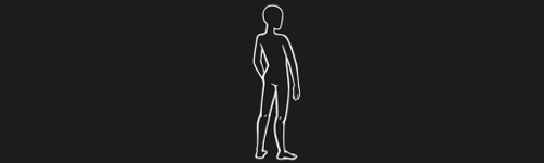 Confident Stand Right Clean brush stroke preview from Women Poses for Procreate