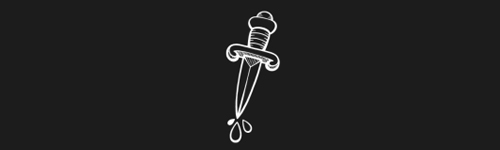 Ceremonial Blade brush stroke preview from Tattoo Classics for Procreate