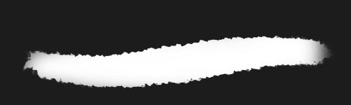 Rough Wash brush stroke preview from Aqua Artistry for Procreate