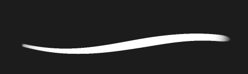 Balanced Ink brush stroke preview from Ink&Shade for Procreate