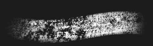Textured Sweep brush stroke preview from Rough and Raw for Procreate