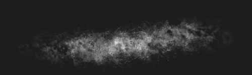 Light Sponge brush stroke preview from Rough and Raw for Procreate