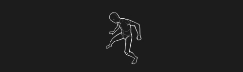 Back Glance Right brush stroke preview from Men Poses for Procreate