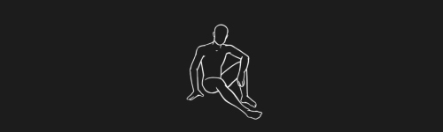 Casual Rest Left Clean brush stroke preview from Men Poses for Procreate
