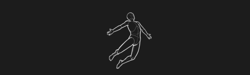 Joyful Jump Left brush stroke preview from Men Poses for Procreate