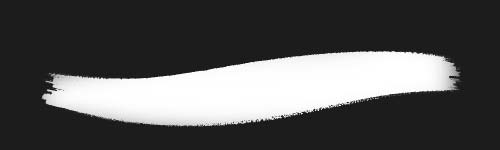Burnt Bloom brush stroke preview from Watercolor Whispers for Procreate