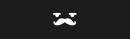 Gentleman Smile brush stroke preview from Cartoon Emotions for Procreate