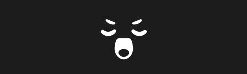 Loud Scream brush stroke preview from Cartoon Emotions for Procreate
