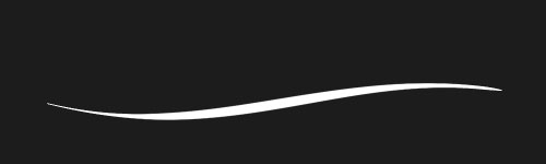 Slim Ink brush stroke preview from Heartside Brushes for Procreate
