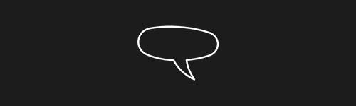 Speech 3 brush stroke preview from Comic Bubbles for Procreate