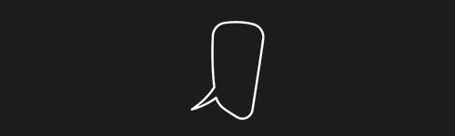 Speech 20 brush stroke preview from Comic Bubbles for Procreate