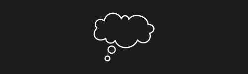 Thought 7 brush stroke preview from Comic Bubbles for Procreate