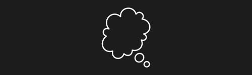 Thought 11 brush stroke preview from Comic Bubbles for Procreate