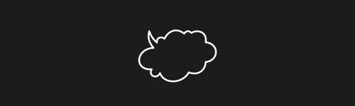Dream 1 brush stroke preview from Comic Bubbles for Procreate