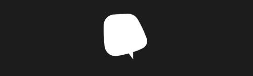 Negative 1 brush stroke preview from Comic Bubbles for Procreate