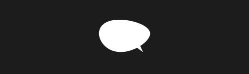 Negative 4 brush stroke preview from Comic Bubbles for Procreate