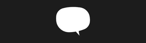 Negative 28 brush stroke preview from Comic Bubbles for Procreate
