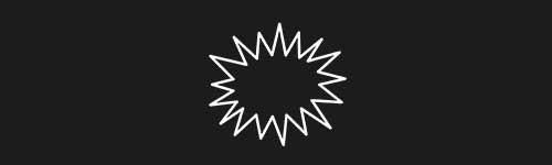 Announcement 1 brush stroke preview from Comic Bubbles for Procreate
