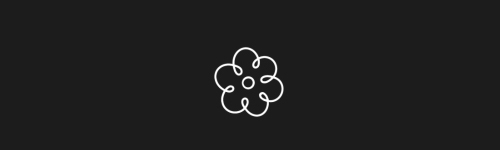 Outlined Flower brush stroke preview from Decorative Stamps for Procreate