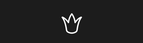 King Crown brush stroke preview from Decorative Stamps for Procreate