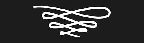 Swirl 4 brush stroke preview from Lettering Ornaments for Procreate