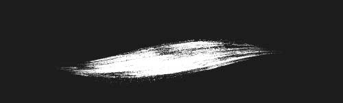Dry Round brush stroke preview from Velvet Oils for Procreate
