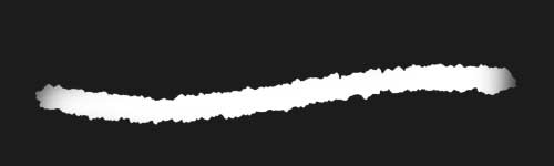 Crispy Flux brush stroke preview from Ethereal Scribbles for Procreate