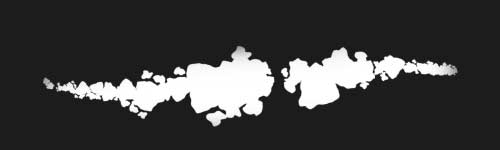 Rugged Fractals brush stroke preview from Ethereal Scribbles for Procreate