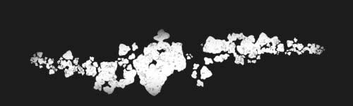 Intricate Crunch brush stroke preview from Ethereal Scribbles for Procreate