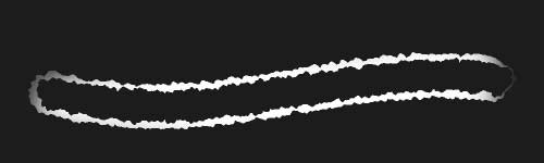 Featherlight Double brush stroke preview from Ethereal Scribbles for Procreate