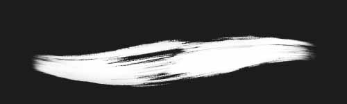 Fleeting Touch brush stroke preview from Gossamer Touch for Procreate