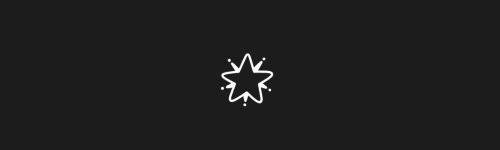Happy Star brush stroke preview from Star Stamps for Procreate