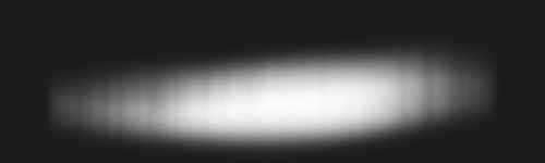 Whispering Lines brush stroke preview from Nebulous Aurora for Procreate